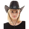 KBW Global - Brown adult cowboy hat – classic Western style costume accessory. Perfect for rodeos, country concerts, Halloween, themed parties and festivals – Party Shop