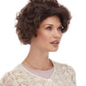 WESTBAY - Retro brown mom wig for women with soft volume – perfect for 80s or 90s costumes, cosplay, theater, or comedy skits- Party Shop