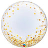 Qualatex - Bubble Déco - Confetti Or - Party Shop