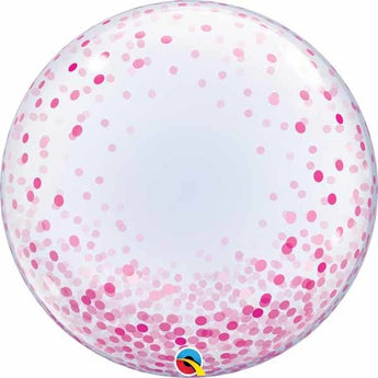 Bubble Deco - Confetti Rose - Party Shop