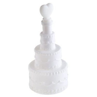 Santex - Bulle À Savon Gâteau De Mariage Blanc 3 X 7.5 Cm (4) - Party Shop
