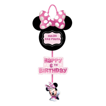 Cadre Photo Personaliser - Minnie Mouse Party Shop