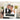 Amscan - Cadre Photo Personnalisable- Nouveaux Mariés - Party Shop