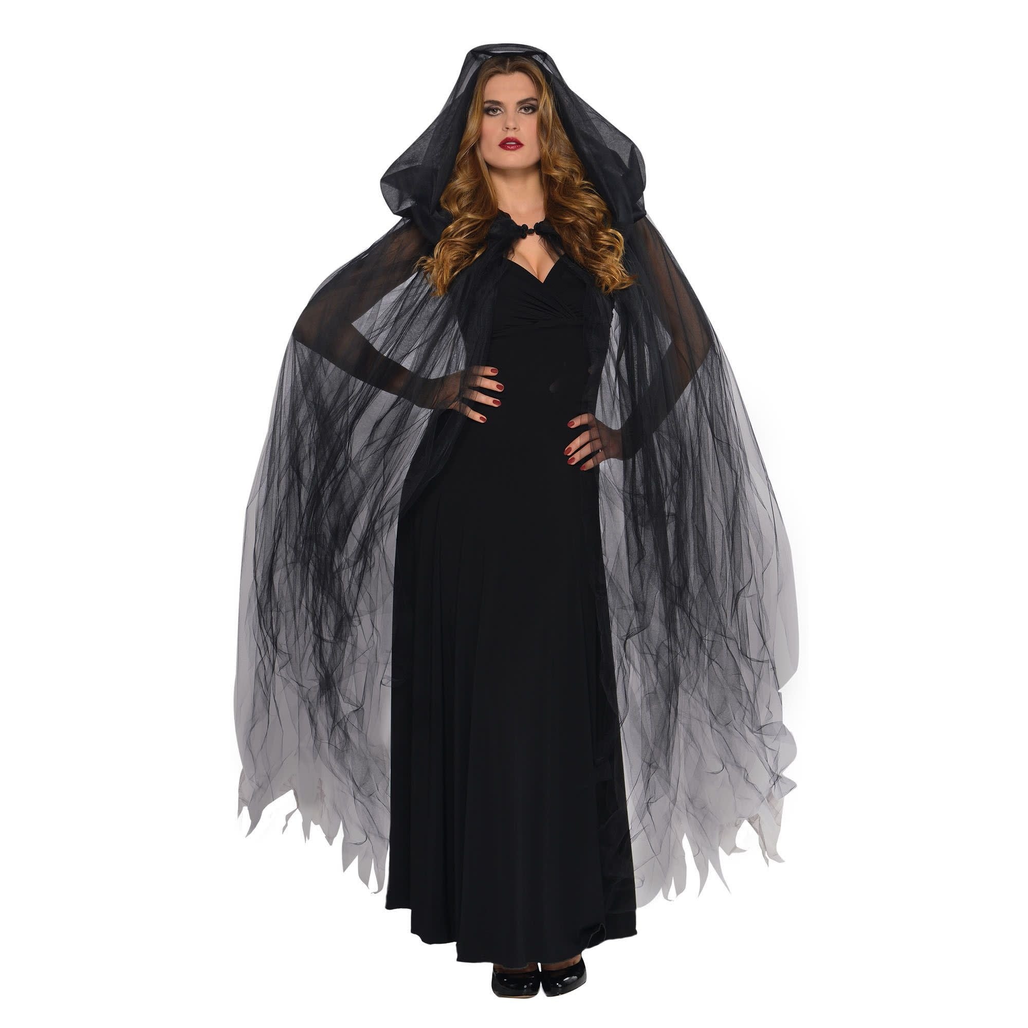 Cape De Tentatrice Sombre Party Shop