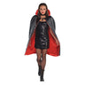 Amscan - Cape Reversible - Noir -Rouge - Party Shop