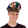 MOM - Caquette policier Adulte - Paillettes Colorés - Party Shop