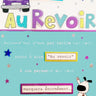 Distribution Incognito - Carte de Fête - Au Revoir - Party Shop