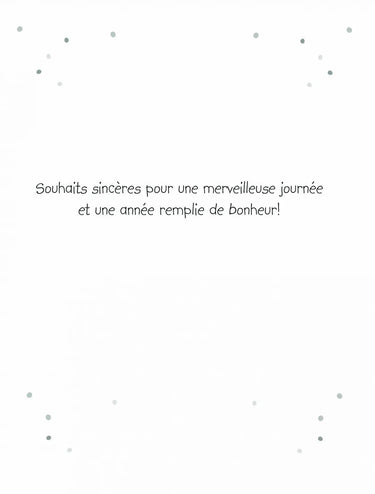 Distribution Incognito - Carte de Fête - Bonne Fête - Party Shop