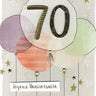 Distribution Incognito - Carte de Fête - Joyeux Anniversaire - 70 ans - Party Shop