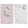 Santex - Carte d'Invitation Rose Licorne (6) - Party Shop