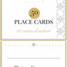 RUBIES - Cartes De Places (50) - Party Shop