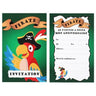Santex - Carte D'Invitation (6) - Pirate - Party Shop