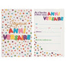 Santex - Carte d'Invitation Joyeux Anniversaire (6) - Party Shop