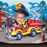 Beistle Co. - Carton Pour Photo- Camion De Pompier - Party Shop