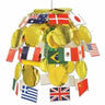 Beistle Co. - Cascade Suspendue - Drapeaux Internationaux - Party Shop