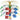 Beistle Co. - Centre De Table Cascade 100 Ans Multicolore - Party Shop