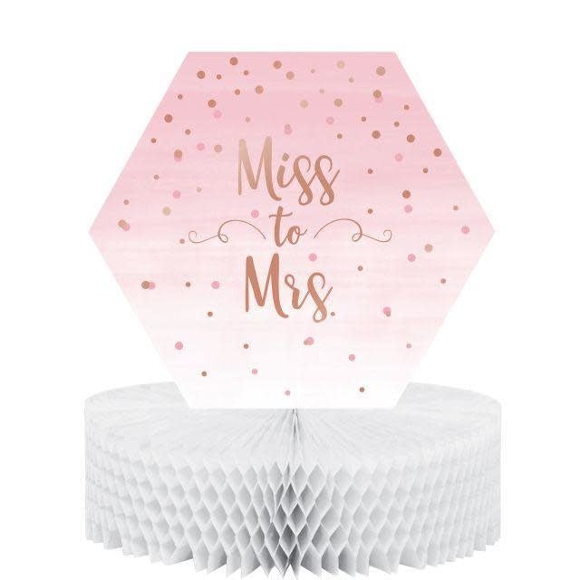 Centre De Table - Tout En Rose (Miss To Mrs)Party Shop