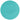 Amscan - Cercles De Tulles 9" (50) -  Turquoise - Party Shop