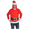 Amscan - Chandail À Capuchon Père Noel - Std - Party Shop