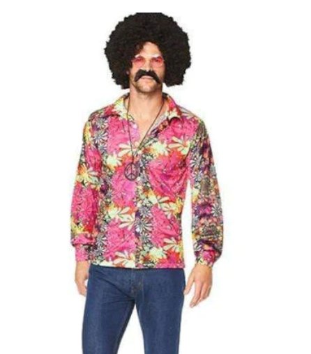 Chandail Pour Homme Flower Power Année 60 Party Shop