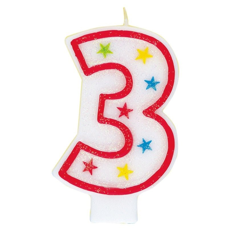 Chandelle (Avec Décoration Happy Birthday) - #3Party Shop