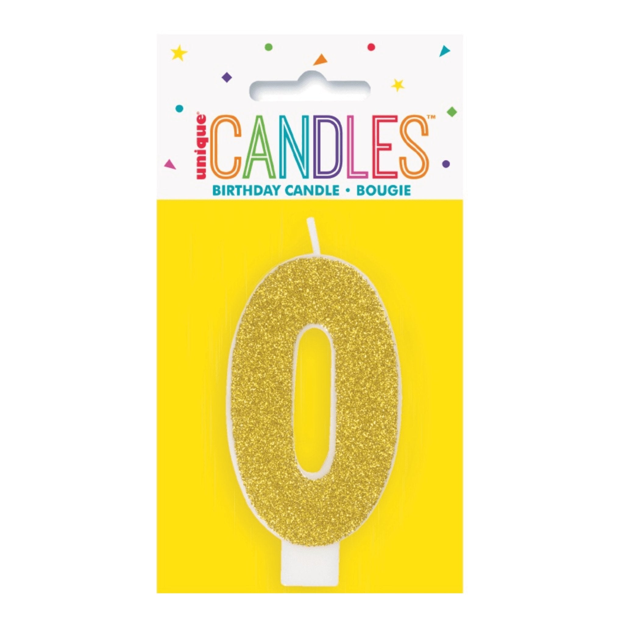 Chandelle Chiffre - 0 Couleurs Assorties Party Shop