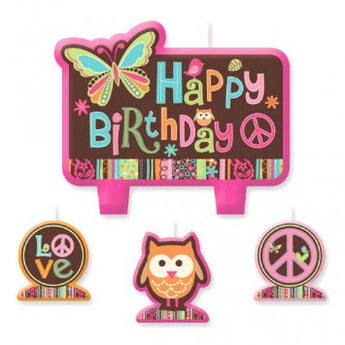 Chandelle D'Anniversaire - Fille Hippie Party Shop