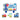 Amscan - Chandelles D'Anniversaire - Tous Abord Garçon - Party Shop