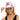 Chapeau Cowboy Adulte - Blanc imprimé vache Rose Party Shop