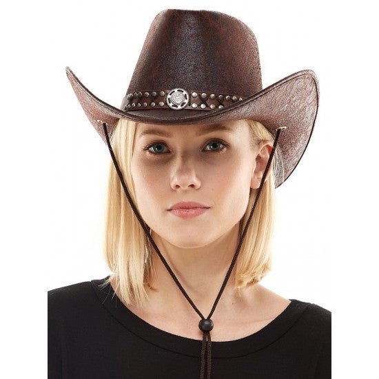 Chapeau Cowboy Adulte - Brun Party Shop