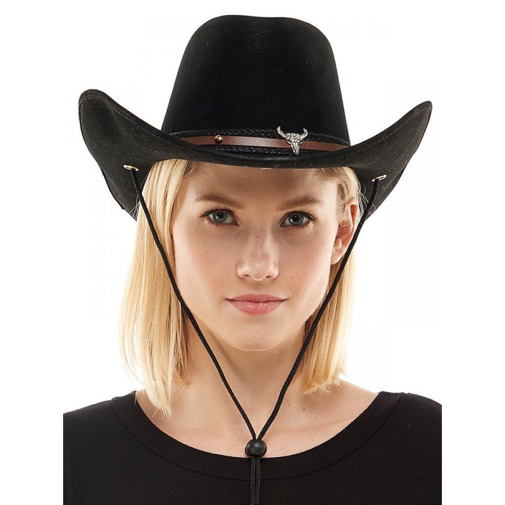 Chapeau Cowboy Adulte - Noir Party Shop