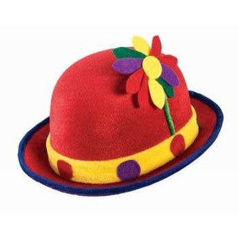 Chapeau De Clown Rouge Avec FleurParty Shop