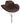 Chapeau De Cowboy Feutre Brun Party Shop