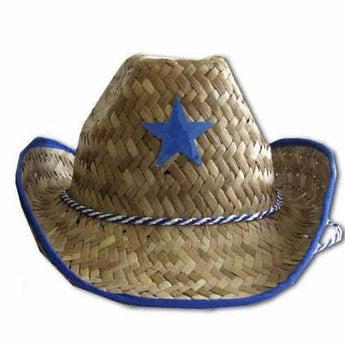 Chapeau De Cowboy Pour Enfant Bleu Party Shop