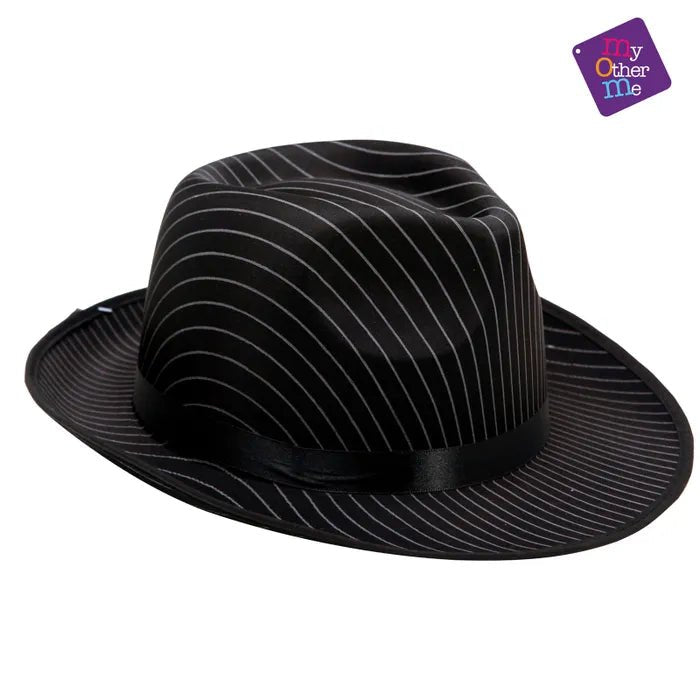 Chapeau de Gangster Rayures Party Shop