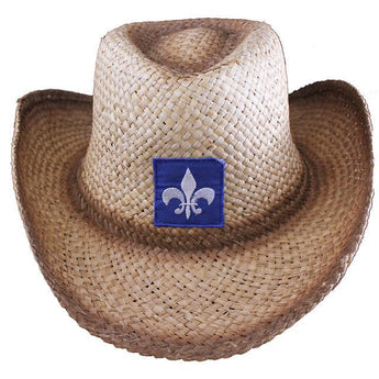 Chapeau De Paille Cowboy - Fete Du Québec - Party Shop