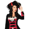 Leg Avenue - Chapeau De Pirate Deluxe Avec Dentelle - Party Shop