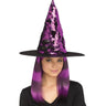 SKS - Chapeau De Sorcière Brillant - Mauve - Party Shop