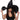 underwraps - Chapeau De Sorcière Jumbo Noir - Party Shop