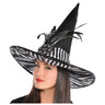 Amscan - Chapeau De Sorcière Ligné Noir Et Blanc - Party Shop