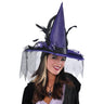 Amscan - Chapeau Deluxe De Sorcière - Mauve - Party Shop