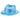 Chapeau Fedora En Plastique - Bleu Party Shop