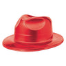 Amscan - Chapeau Fedora En Plastique - Rouge - Party Shop