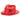 Chapeau Fedora En Plastique - Rouge Party Shop