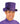 Chapeau Haut De Forme Deluxe - Mauve Party Shop