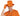 RUBIES - Chapeau Haut De Forme Deluxe Orange - Party Shop