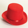 RUBIES - Chapeau Haut De Forme Deluxe Rouge - Party Shop
