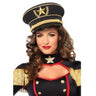 Leg Avenue - Chapeau Militaire Noir - Party Shop