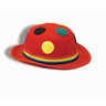 RUBIES - Chapeau Rouge Derby À Pois - Party Shop
