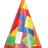 Creative Converting - Chapeaux (8) - Fête En Blocs - Party Shop